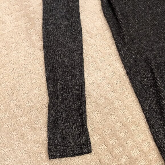 Derek Heart Charcoal Gray Super Soft Mini Dress Long Tee - Women's sz M - Picture 4 of 5